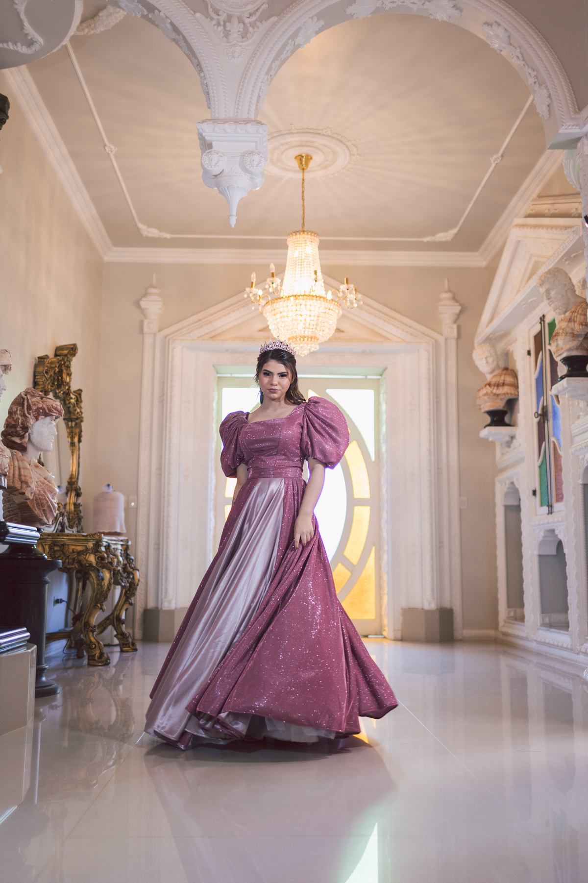 Ensaio debutante no Castelo de Pesqueira