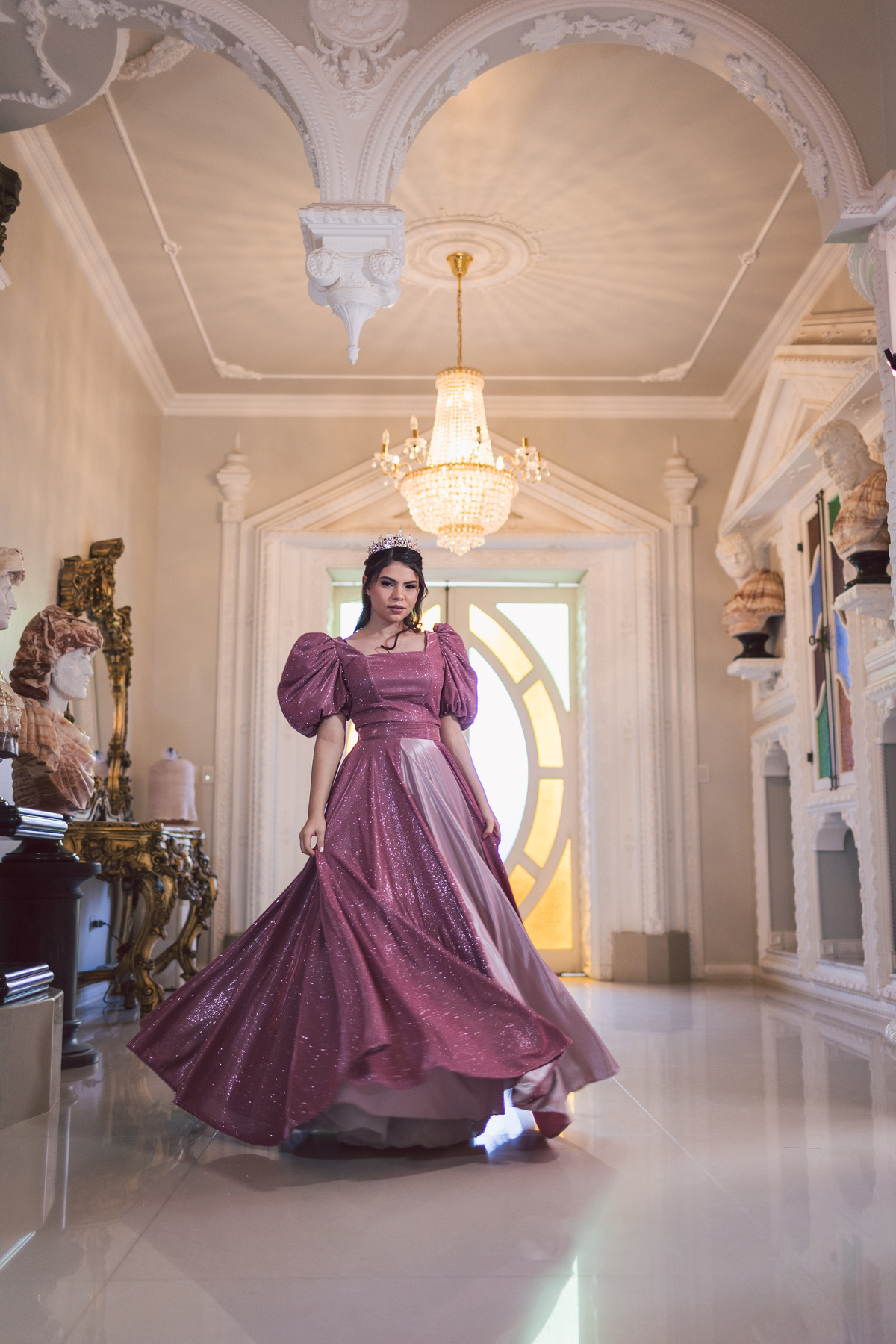 Ensaio debutante no Castelo de Pesqueira