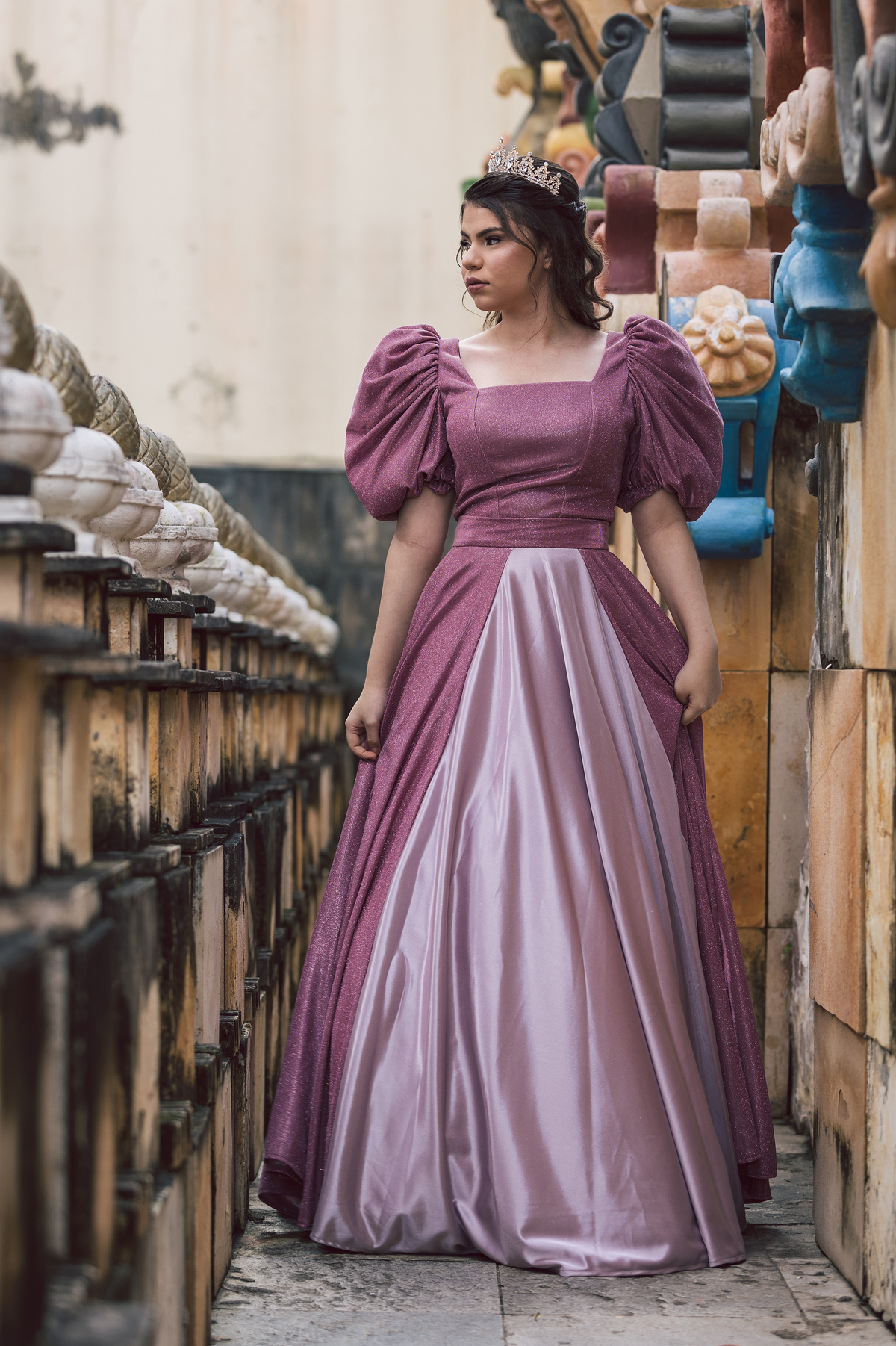 Ensaio debutante no Castelo de Pesqueira