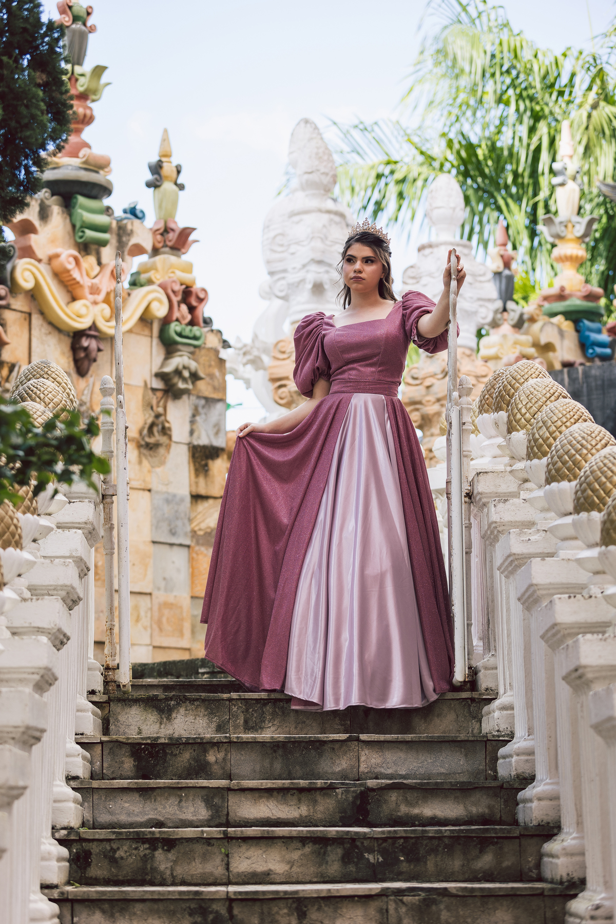 Ensaio debutante no Castelo de Pesqueira