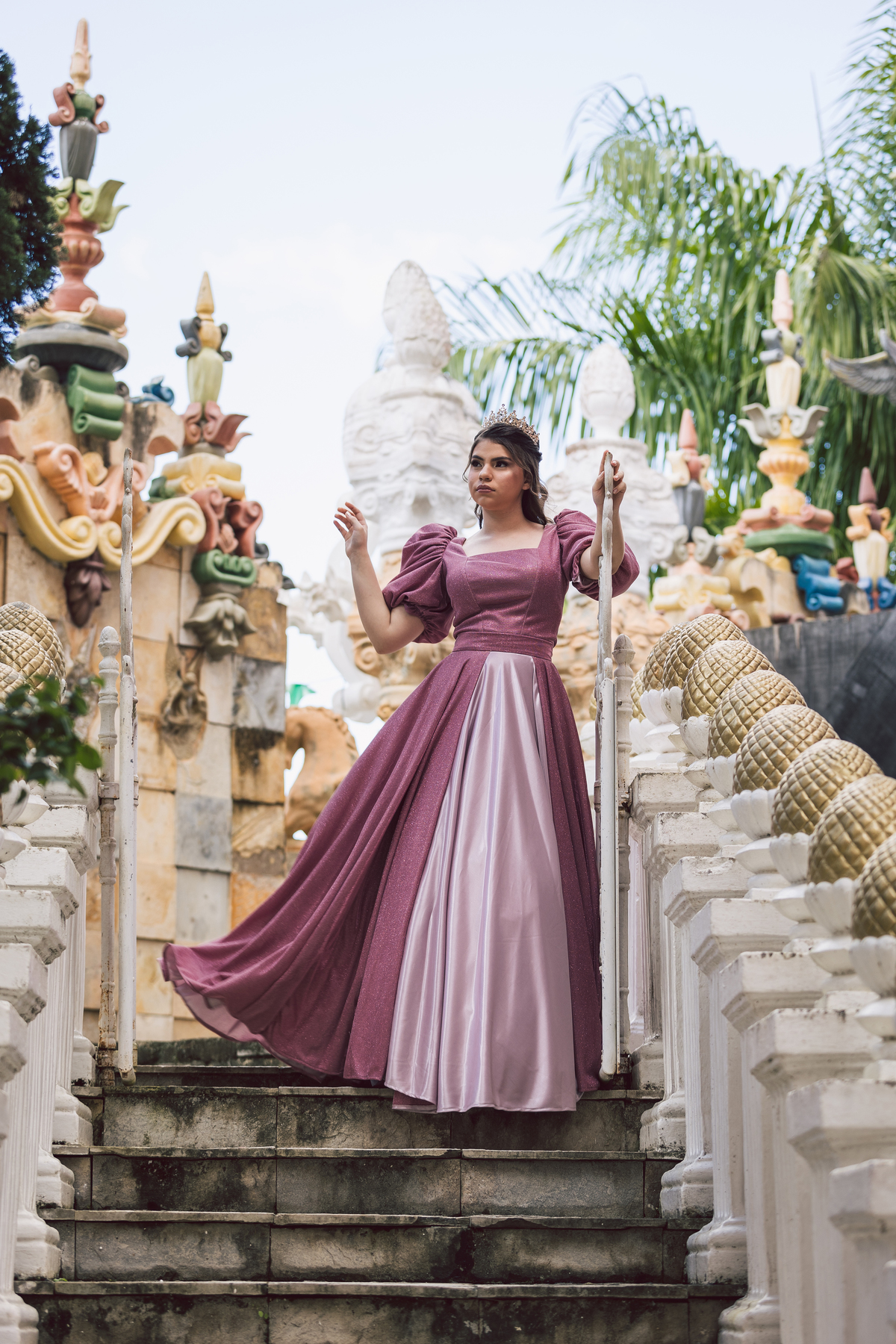 Ensaio debutante no Castelo de Pesqueira