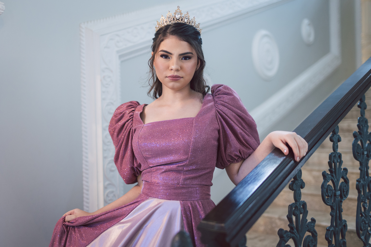 Ensaio debutante no Castelo de Pesqueira