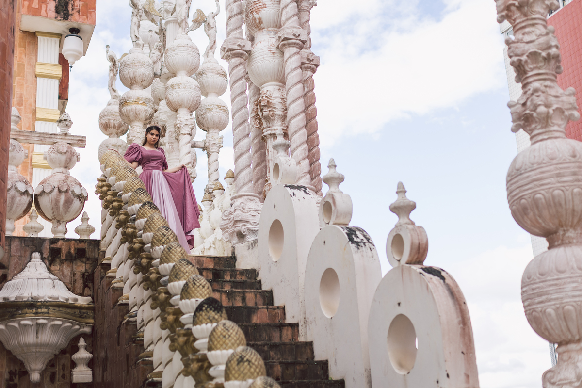 Ensaio debutante no Castelo de Pesqueira