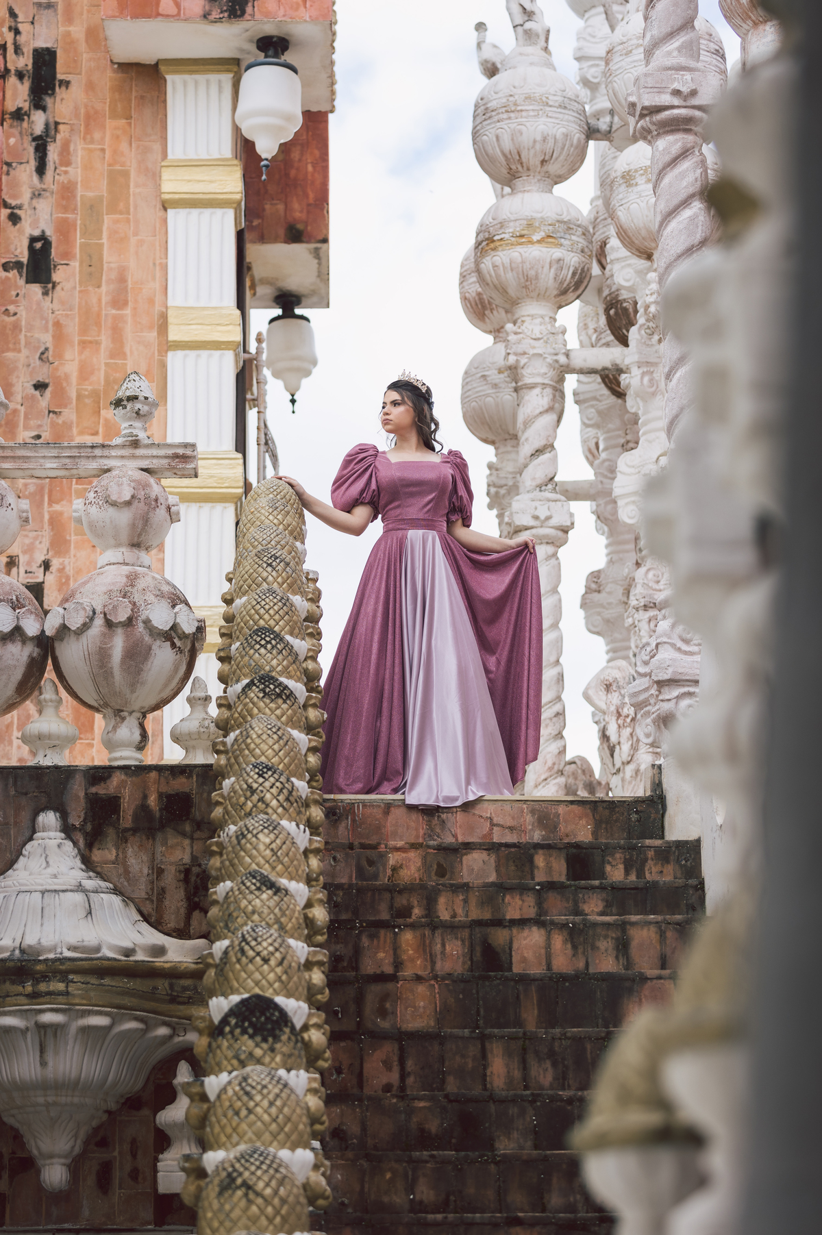 Ensaio debutante no Castelo de Pesqueira