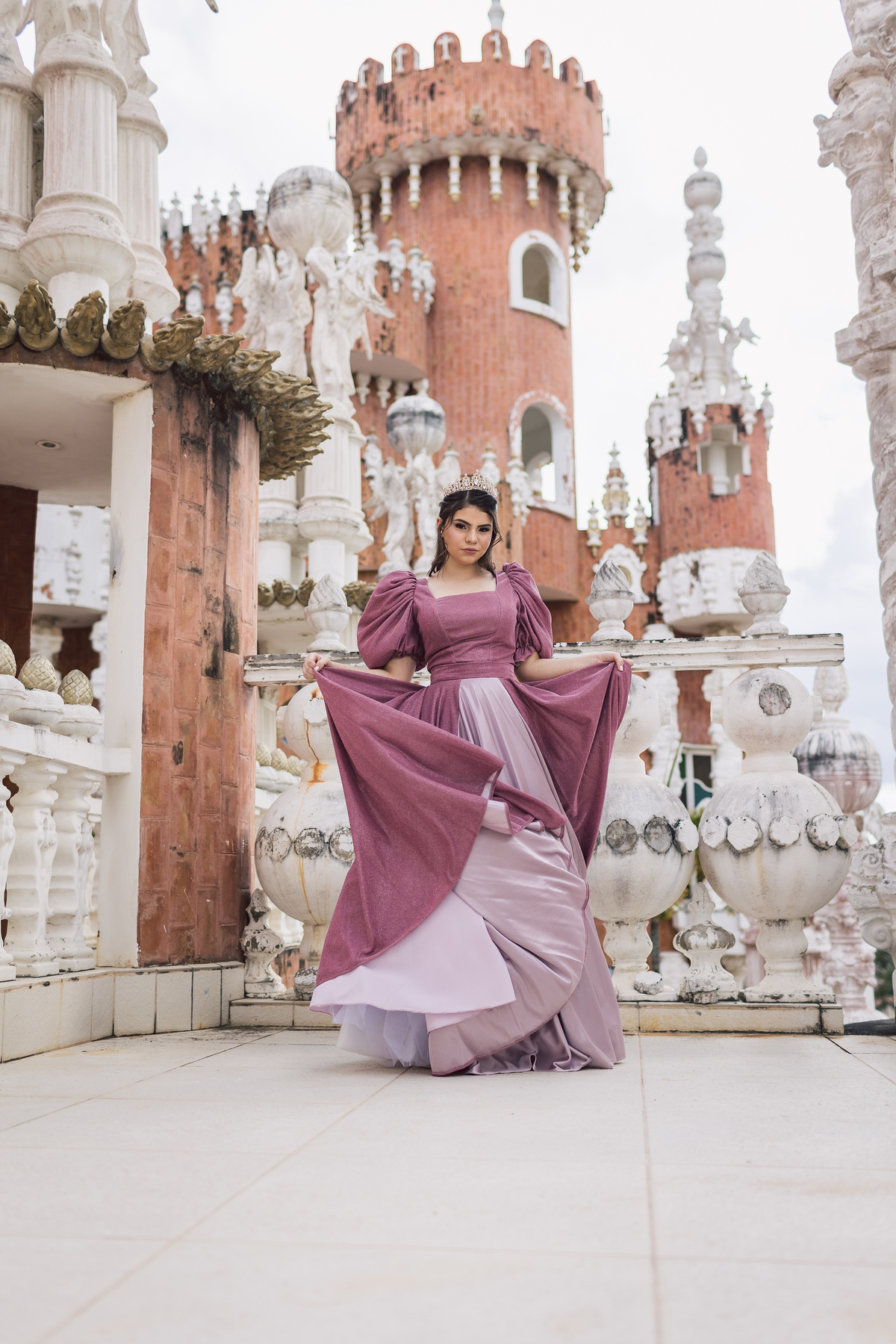Ensaio debutante no Castelo de Pesqueira