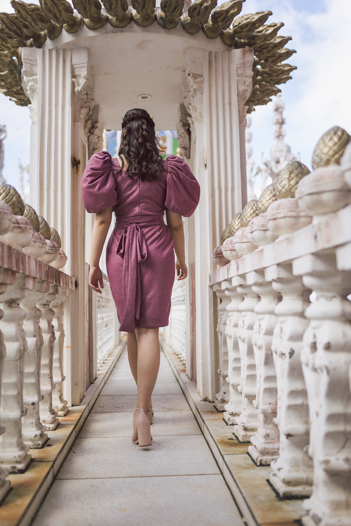 Ensaio debutante no Castelo de Pesqueira