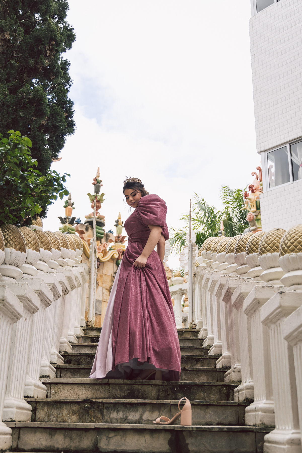 Ensaio debutante no Castelo de Pesqueira