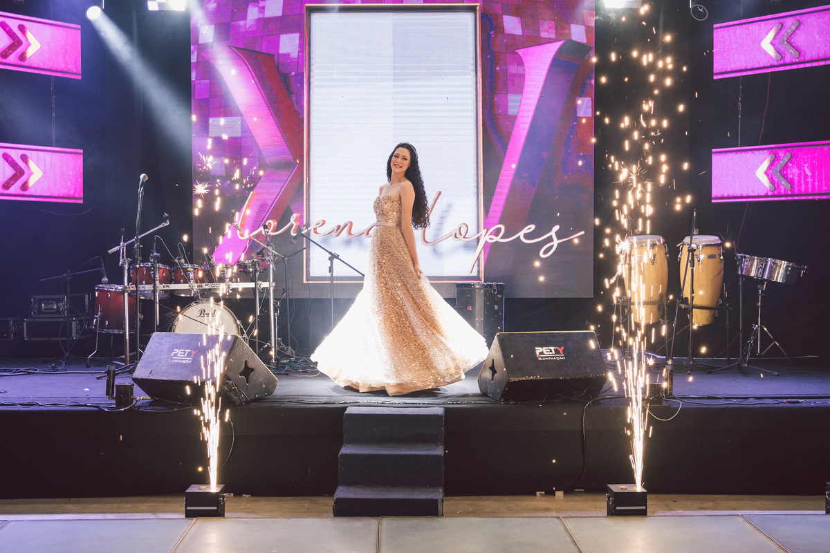 Baile debutante em Santa Cruz 