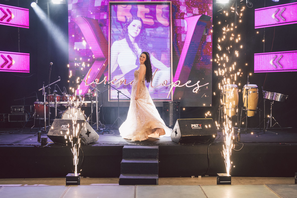 Baile debutante em Santa Cruz 