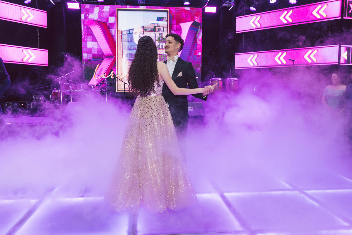 Baile debutante em Santa Cruz 