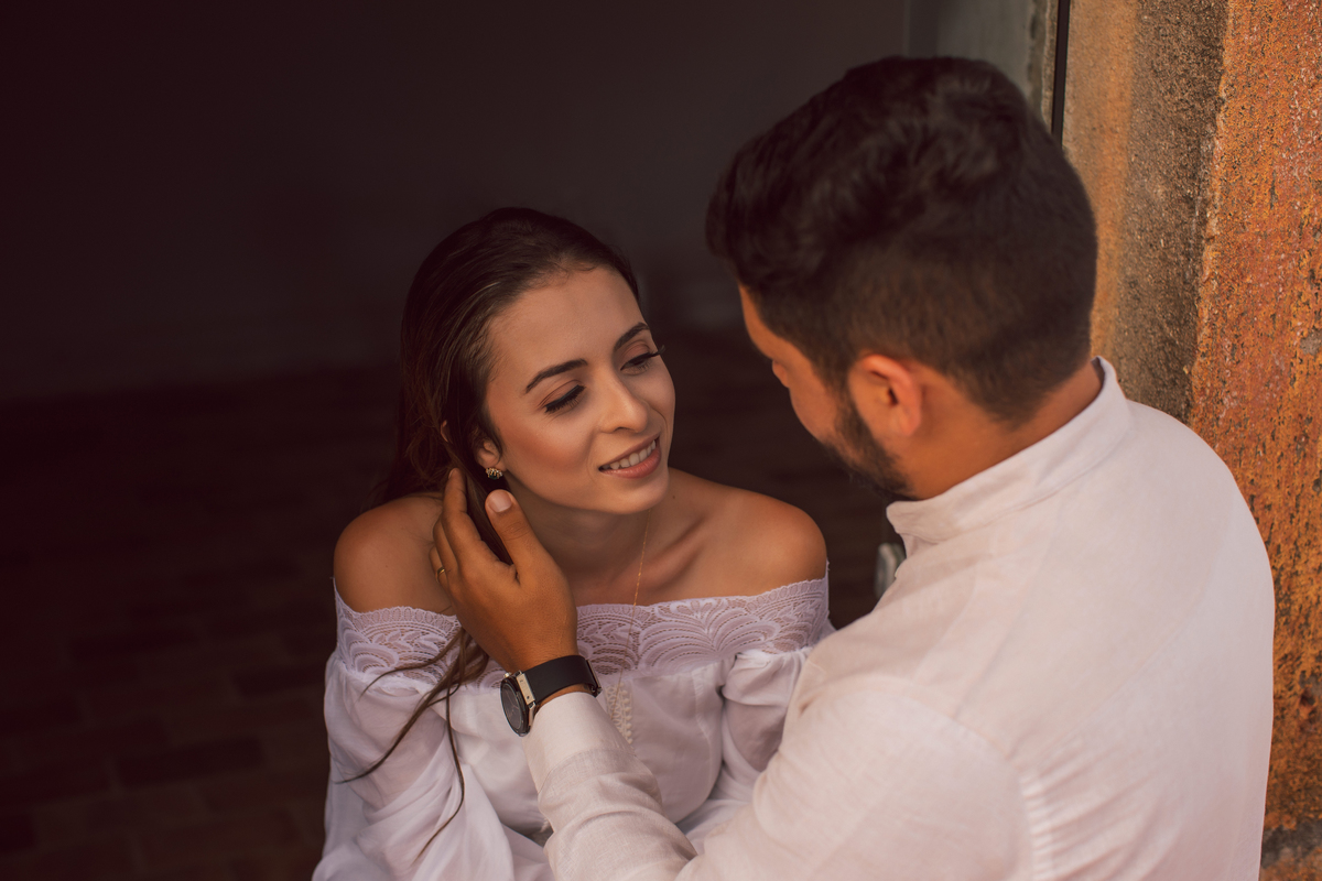 Pré Wedding ao ar livre na praia dos Carneiros em Pernambuco