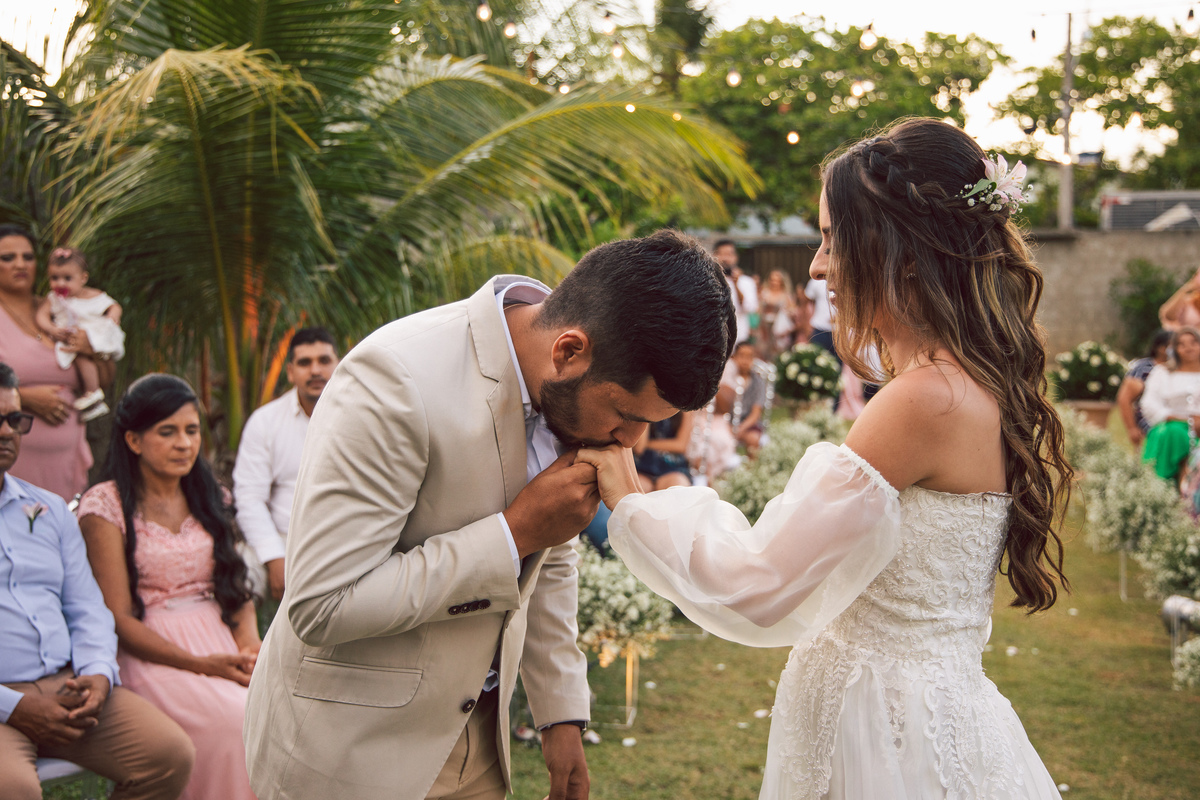 Casamento ao ar livre na Praia dos Carneiros - PE