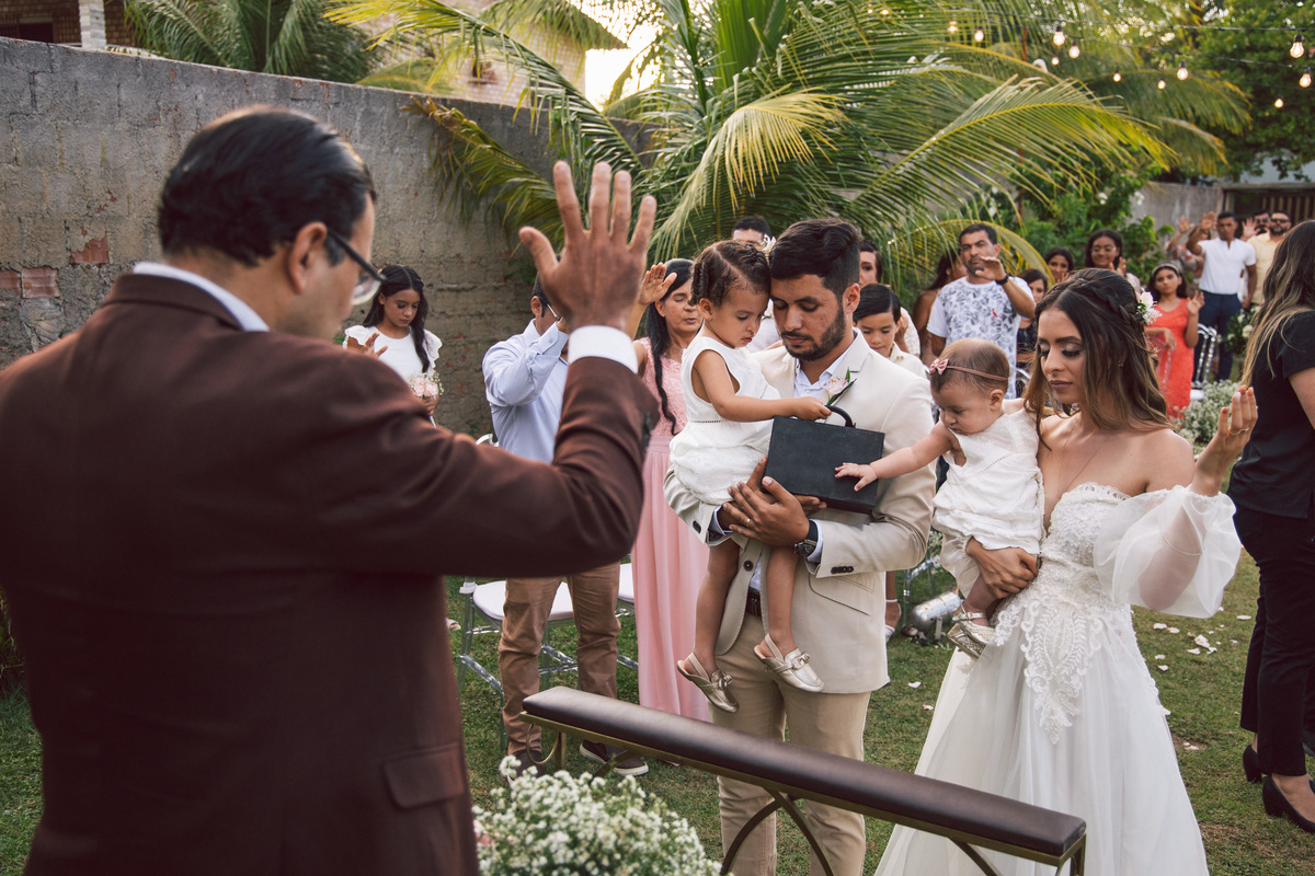 Casamento ao ar livre na Praia dos Carneiros - PE
