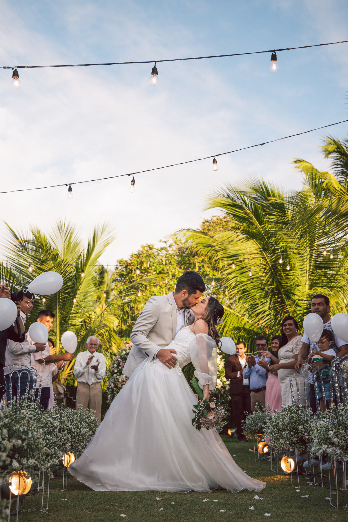 Casamento ao ar livre na Praia dos Carneiros - PE