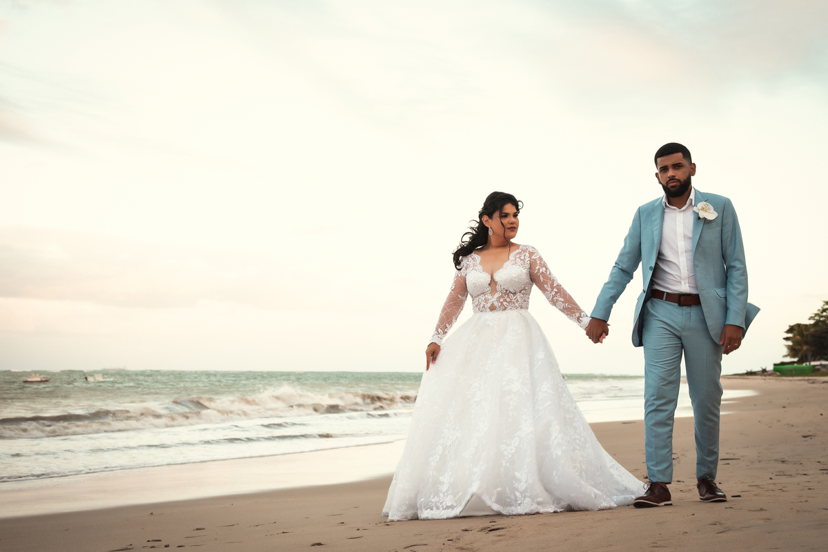 Casamento ao ar livre na Praia dos Carneiros - Pernambuco. #casamentoaoarlivre #casamentonapraia #casamento
