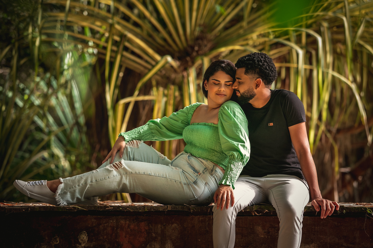 Ensaio Pré wedding Leticia e Jhonatas na Reserva do Carnijó - PE