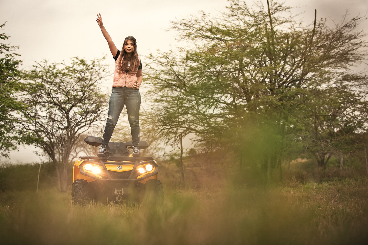 Ensaio de 15 anos na Fazenda Santa Fé em Pernambuco 