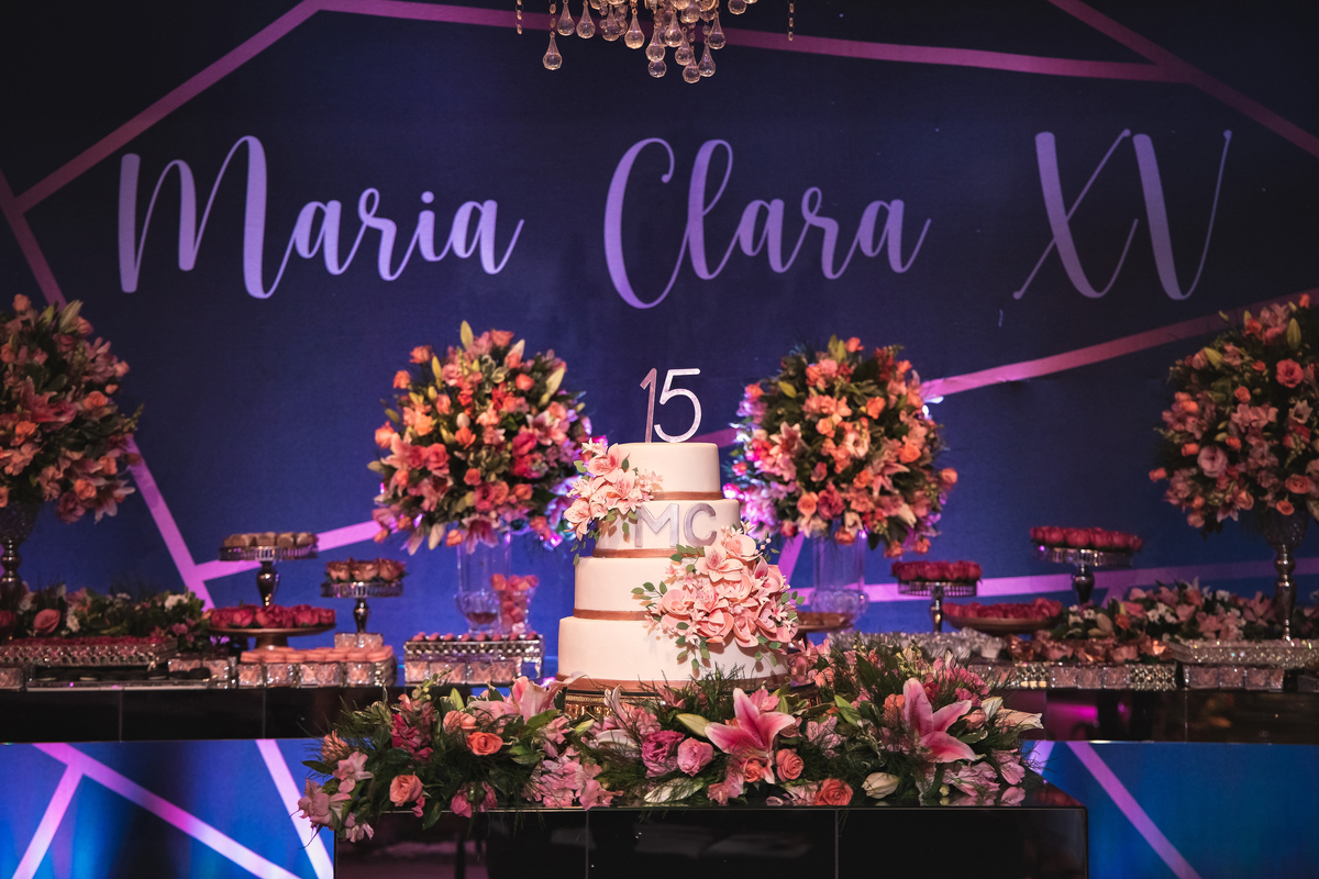 Festa de 15 anos da debutante  Maria Clara em Santa Cruz do Capibaribe- PE