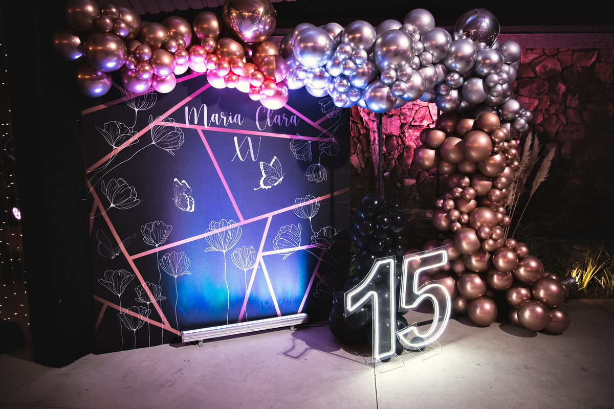 Festa de 15 anos da debutante  Maria Clara em Santa Cruz do Capibaribe- PE