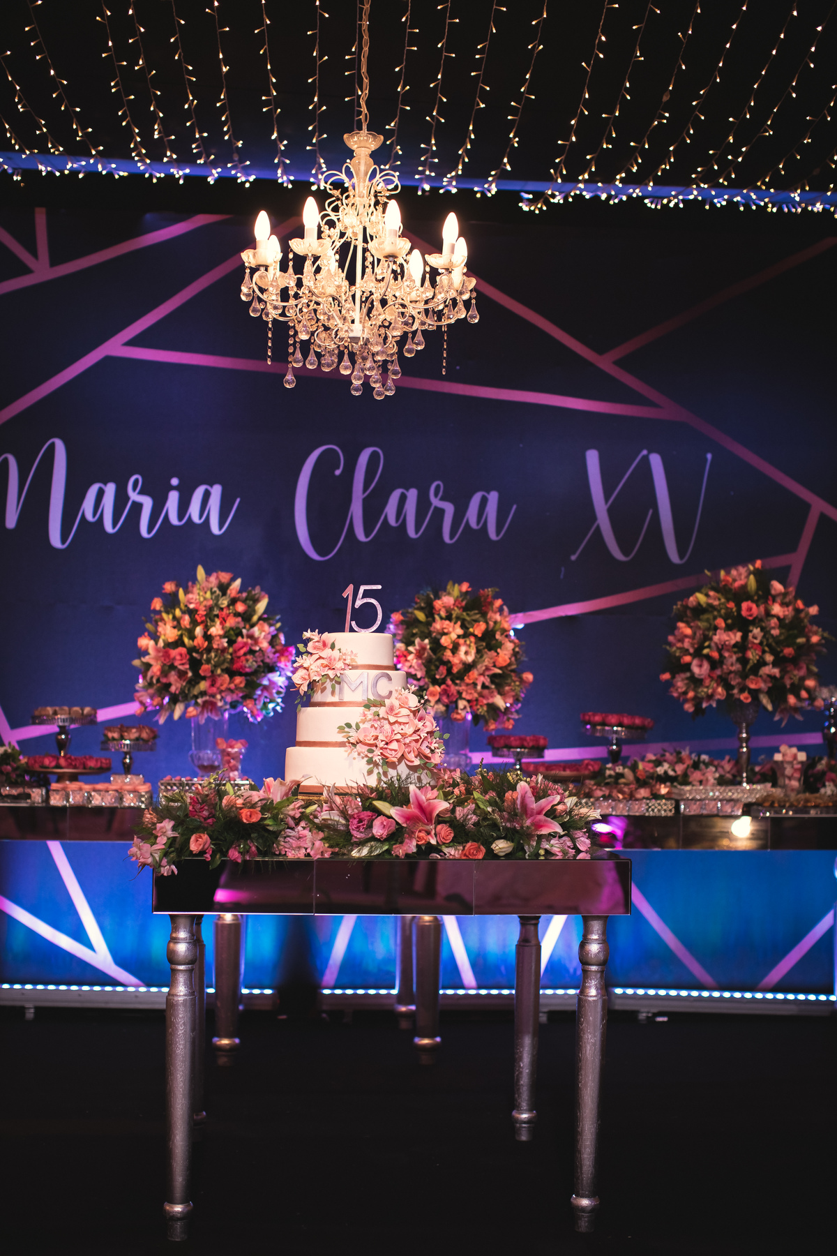 Festa de 15 anos da debutante  Maria Clara em Santa Cruz do Capibaribe- PE