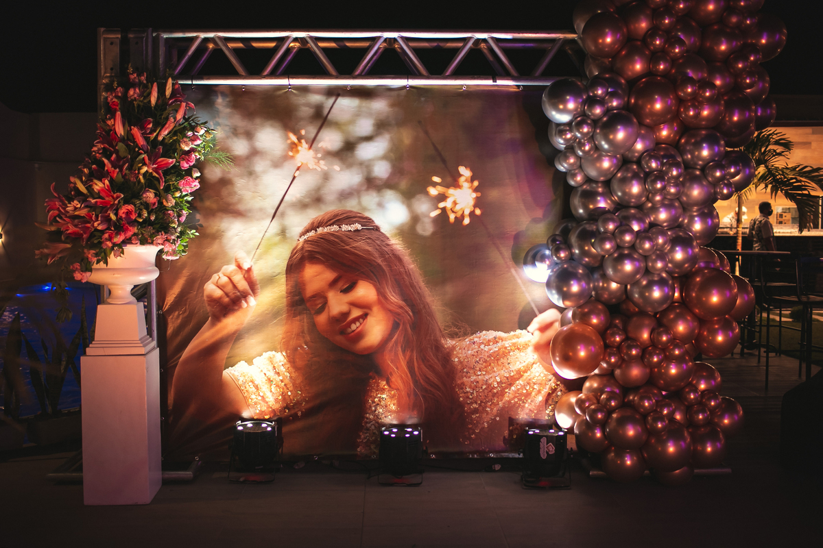 Festa de 15 anos da debutante  Maria Clara em Santa Cruz do Capibaribe- PE