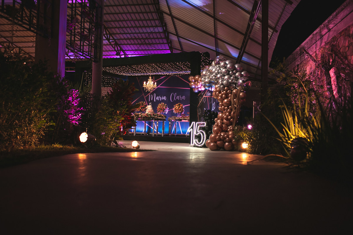 Festa de 15 anos da debutante  Maria Clara em Santa Cruz do Capibaribe- PE