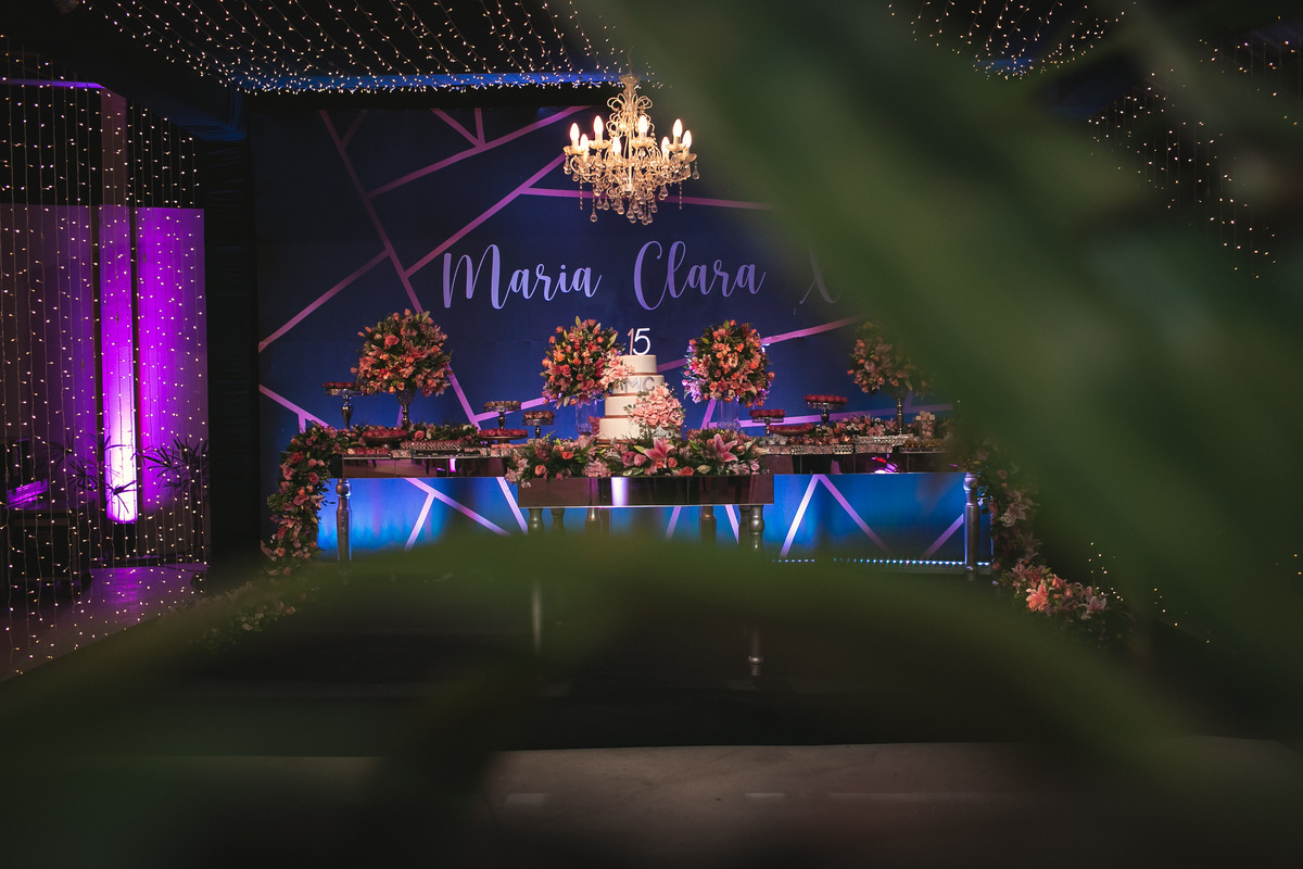 Festa de 15 anos da debutante  Maria Clara em Santa Cruz do Capibaribe- PE