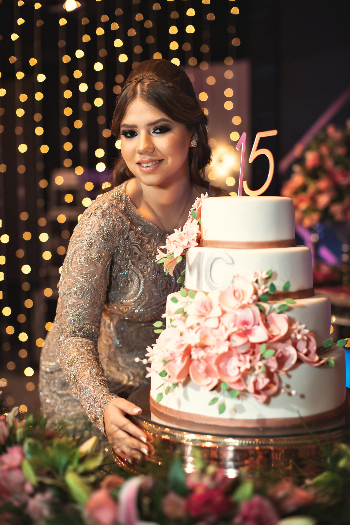 Festa de 15 anos da debutante  Maria Clara em Santa Cruz do Capibaribe- PE