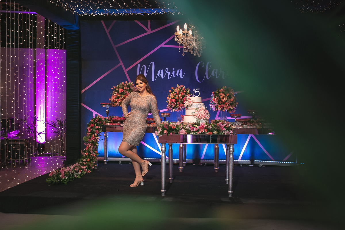 Festa de 15 anos da debutante  Maria Clara em Santa Cruz do Capibaribe- PE