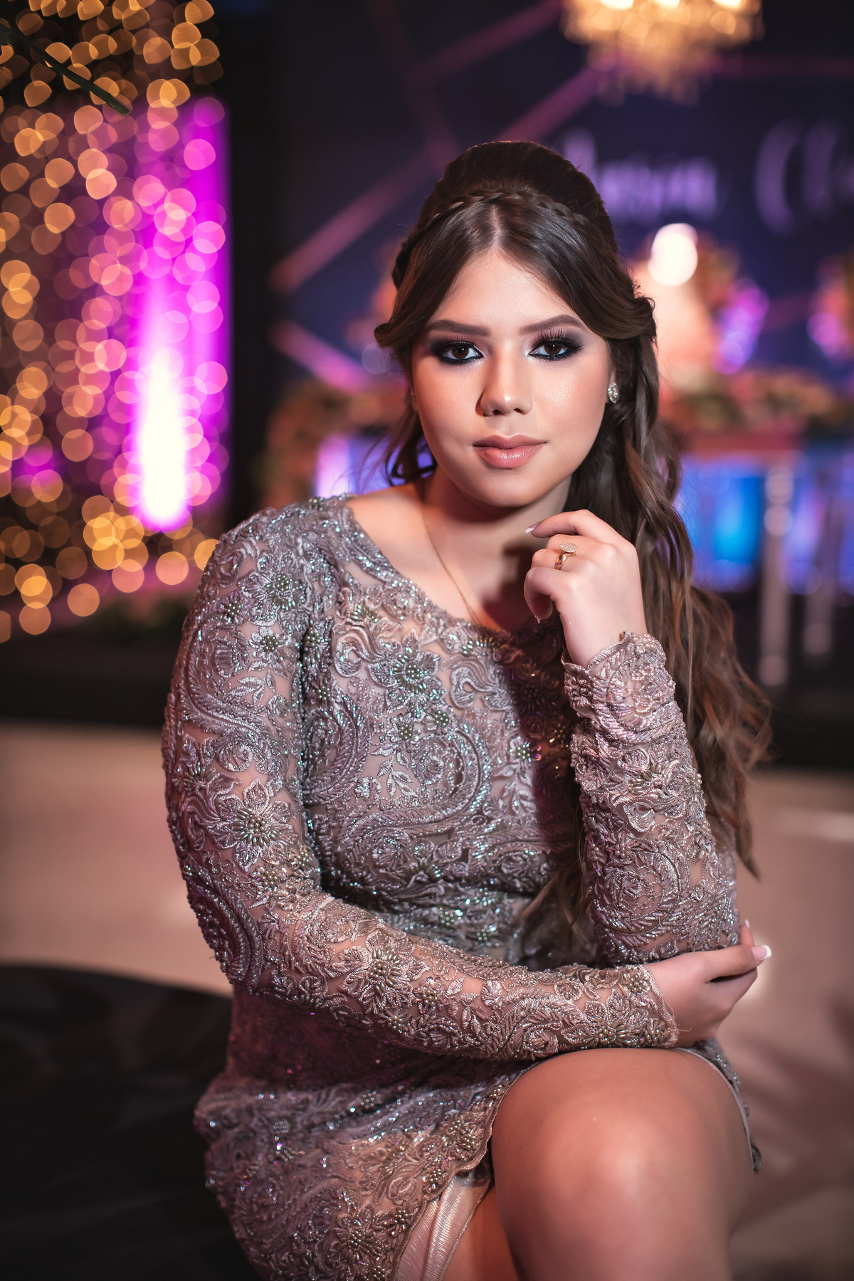 Festa de 15 anos da debutante  Maria Clara em Santa Cruz do Capibaribe- PE