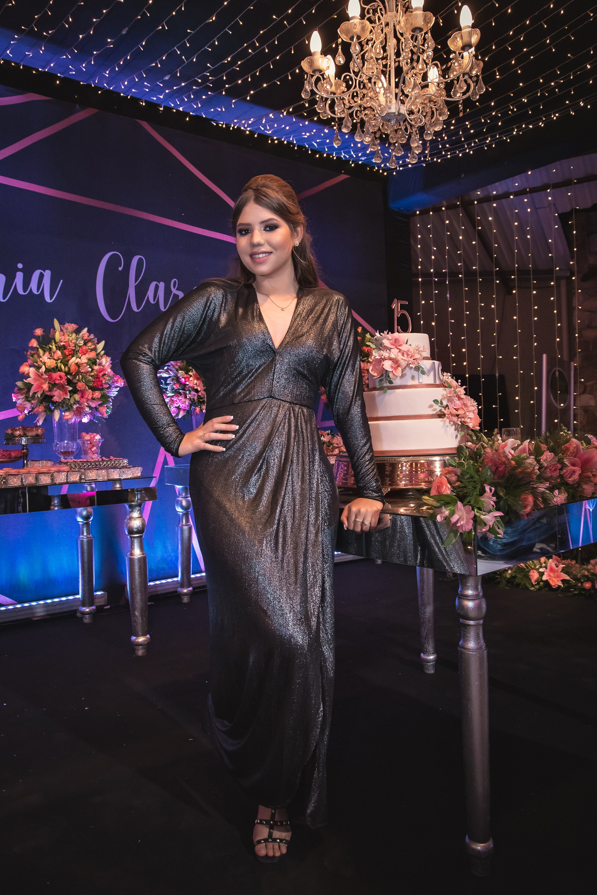 Festa de 15 anos da debutante  Maria Clara em Santa Cruz do Capibaribe- PE