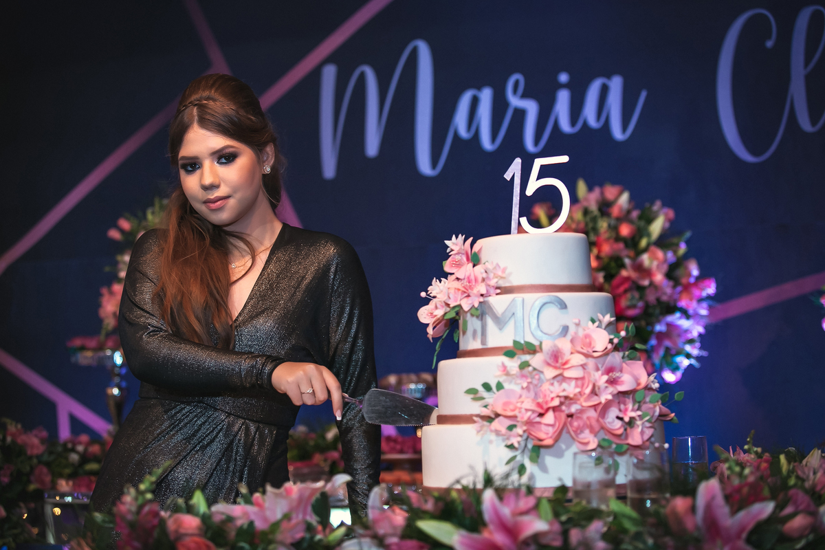 Festa de 15 anos da debutante  Maria Clara em Santa Cruz do Capibaribe- PE