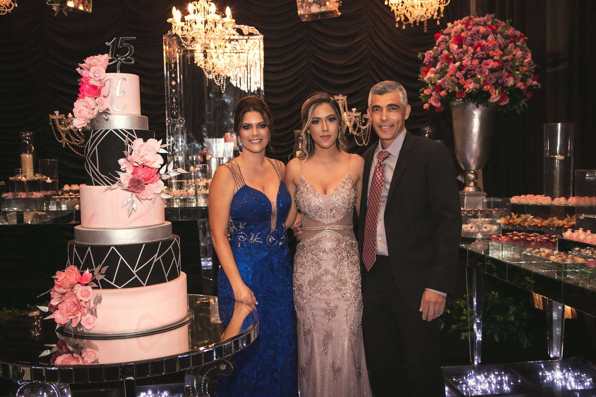 Festa de 15 anos da debutante Helloah em Santa Cruz do Capibaribe - PE 