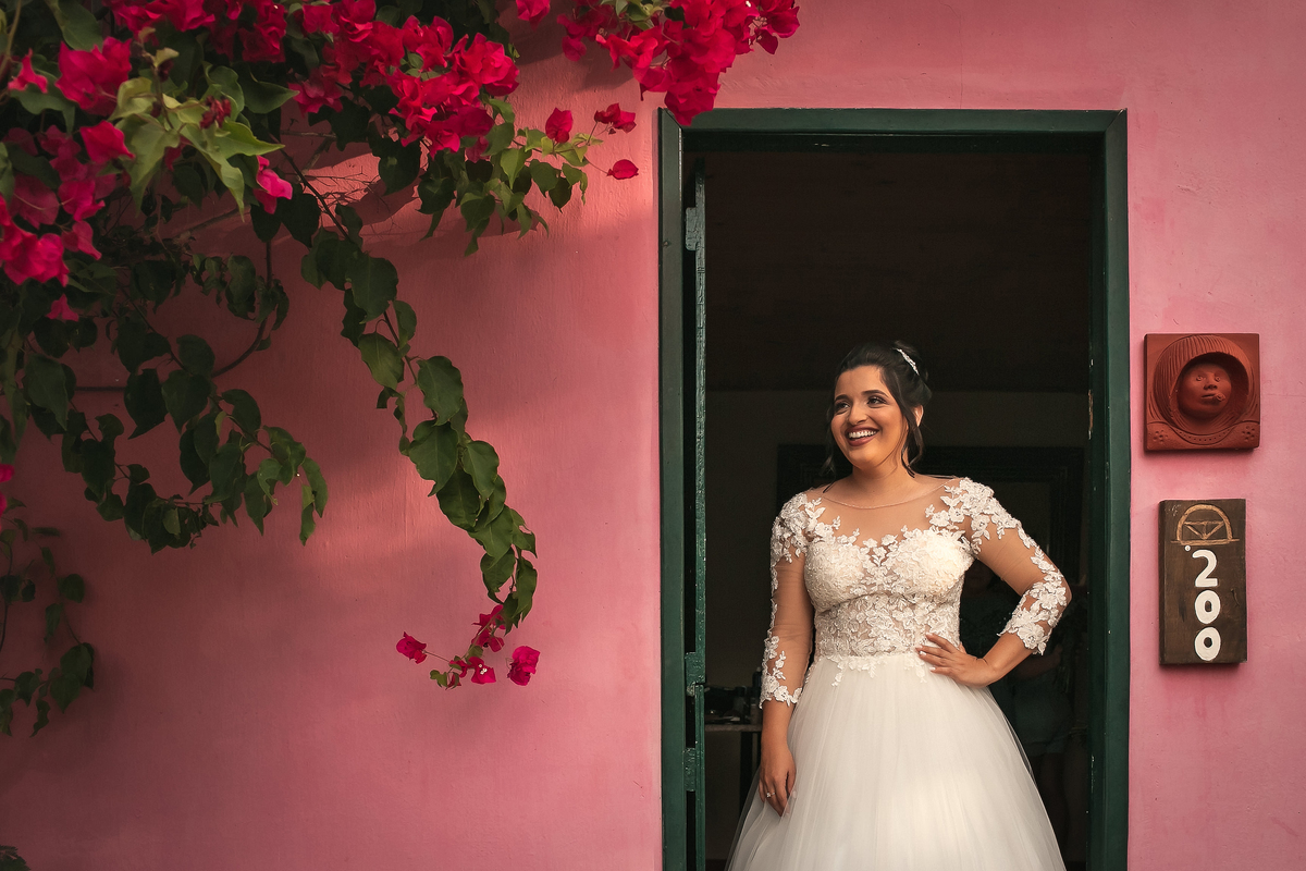 Casamento ao ar livre na Fazenda Santa Fé - PE 