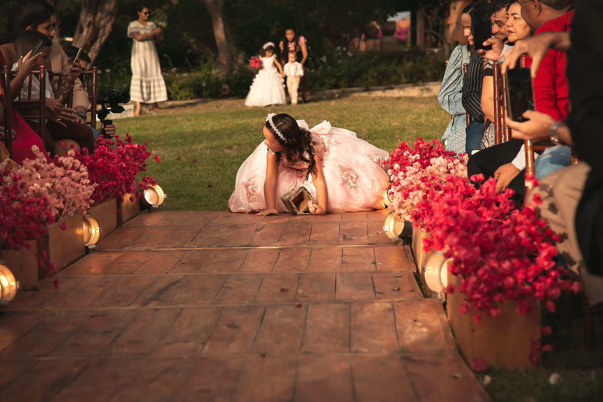 Casamento ao ar livre na Fazenda Santa Fé - PE 