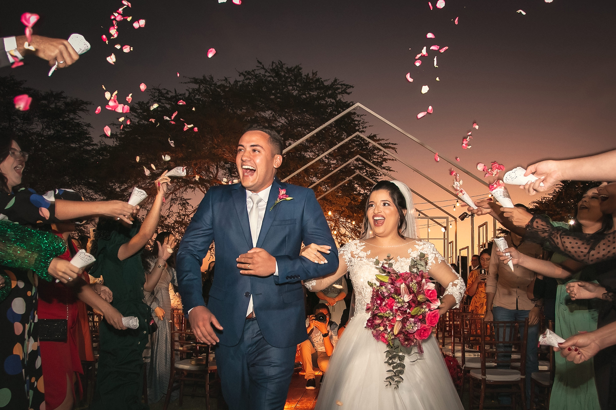 Casamento ao ar livre na Fazenda Santa Fé - PE 