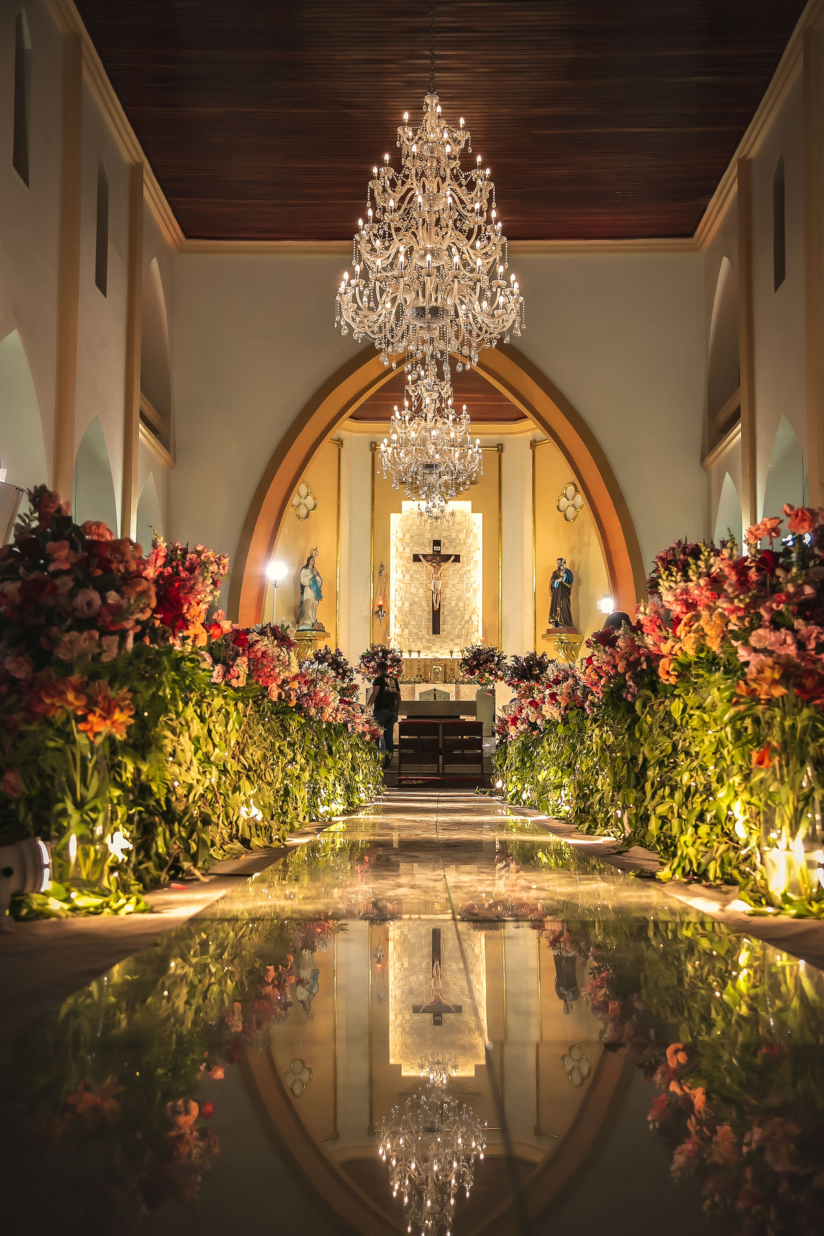 Casamento clássico na Igreja Matriz em Toritama 