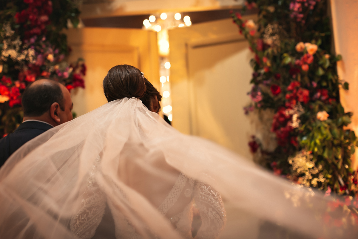 Casamento clássico na Igreja Matriz em Toritama 