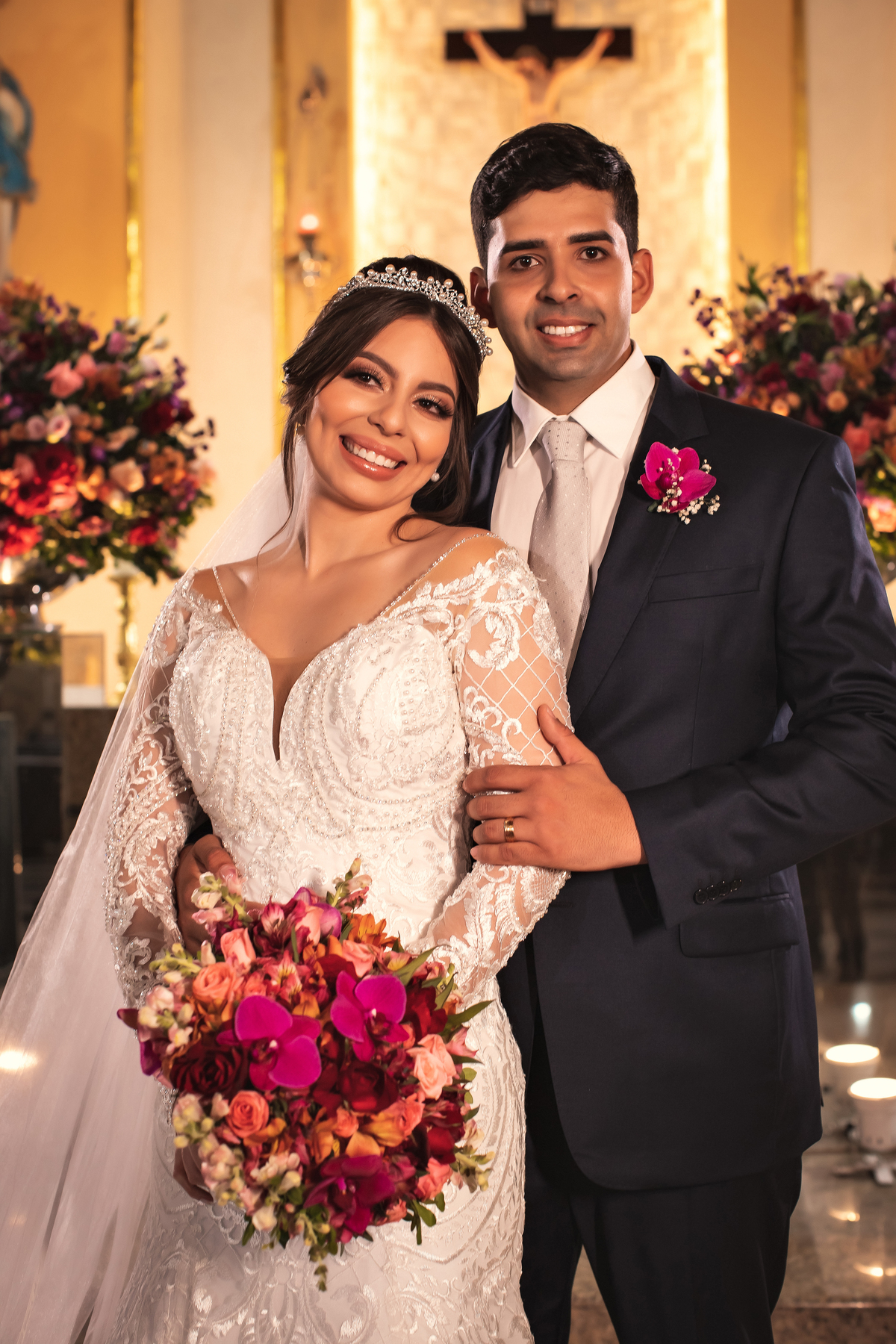 Casamento clássico na Igreja Matriz em Toritama 