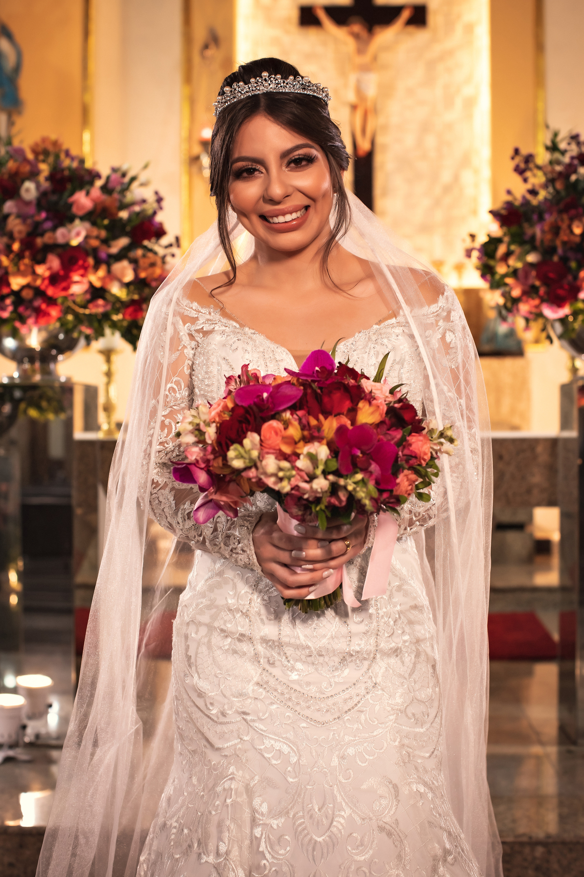 Casamento clássico na Igreja Matriz em Toritama 