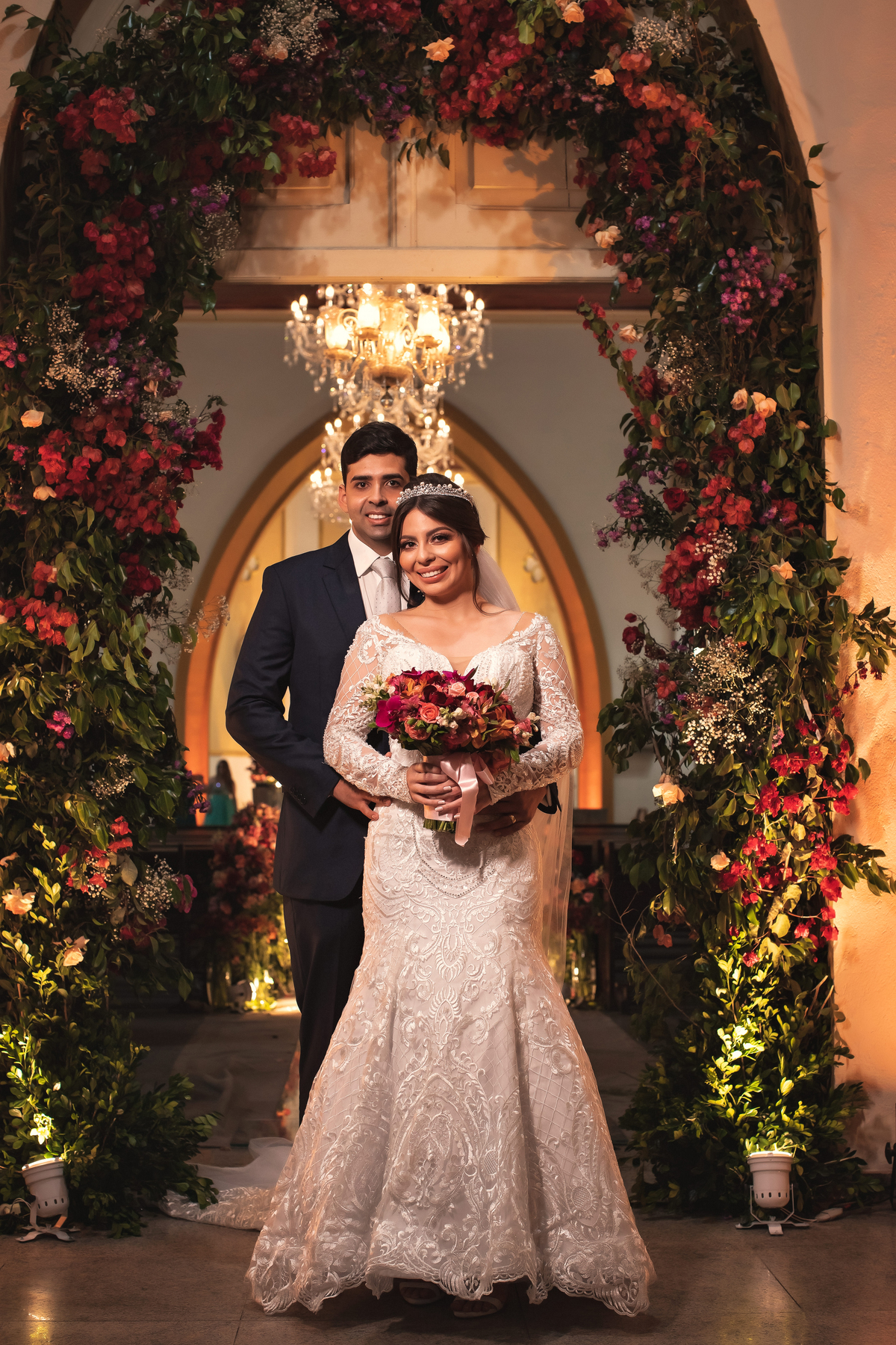 Casamento clássico na Igreja Matriz em Toritama 