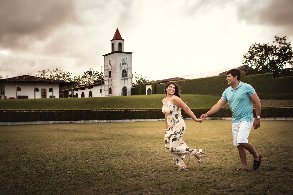 Ensaio pré casamento na Coudelaria Souza Leão