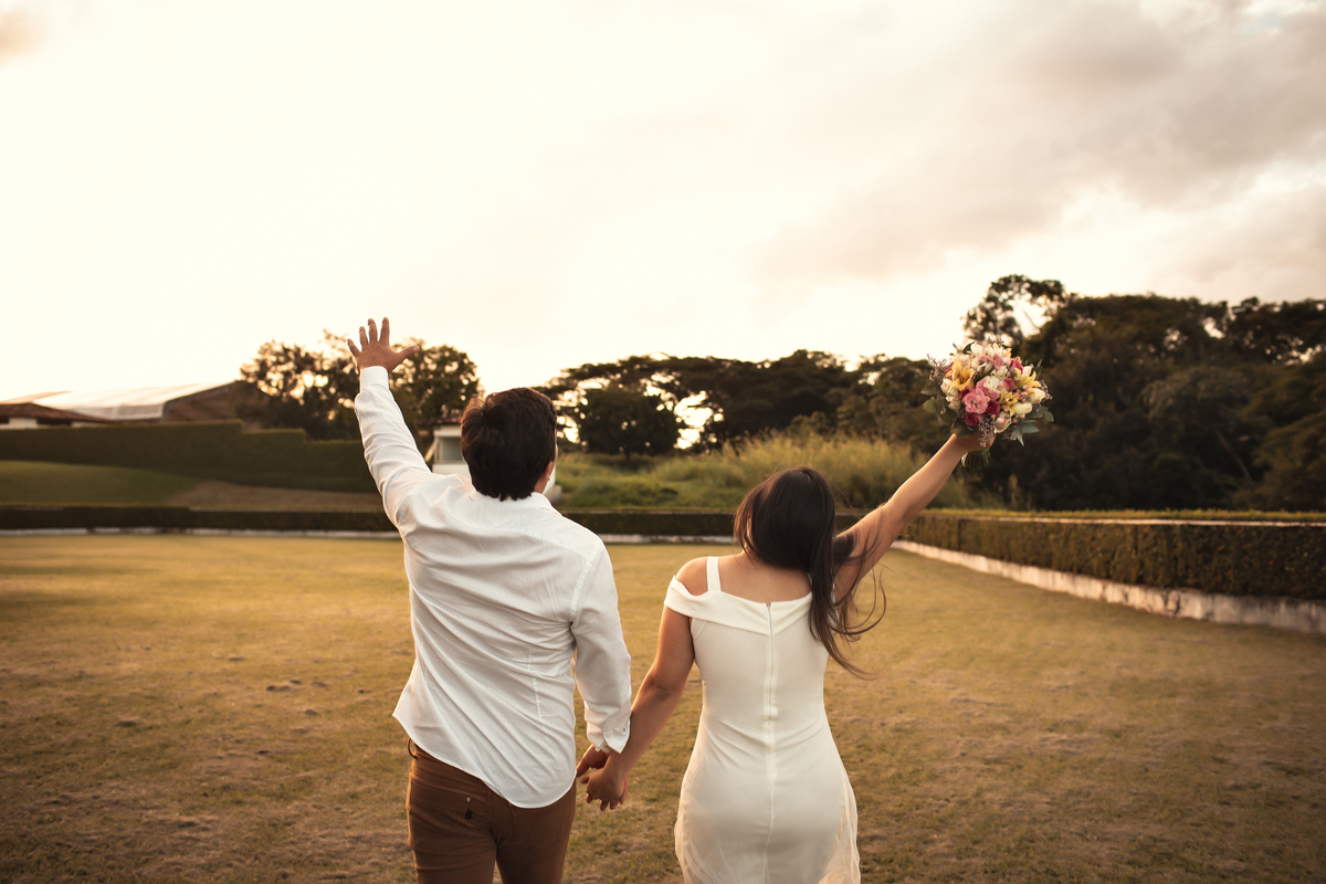 Ensaio pré casamento na Coudelaria Souza Leão