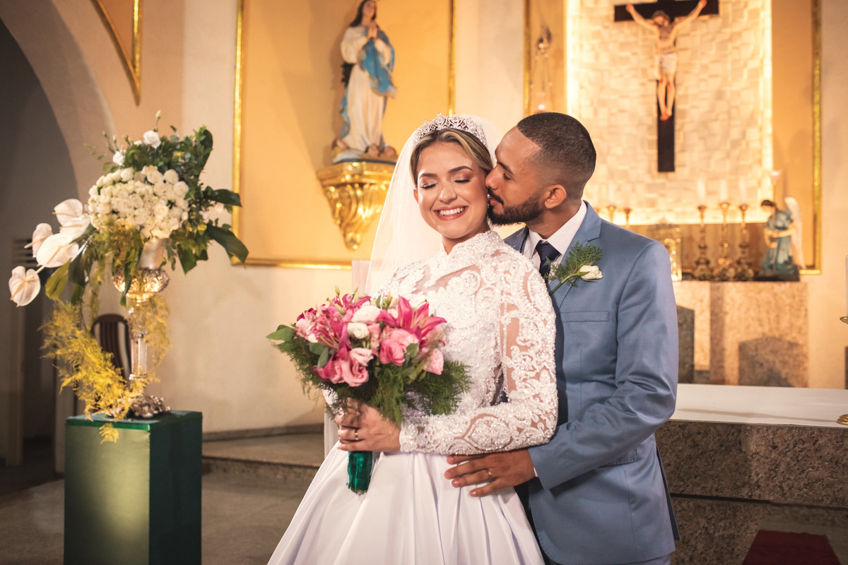 Casamento clássico na Igreja Matris de Toritama-PE