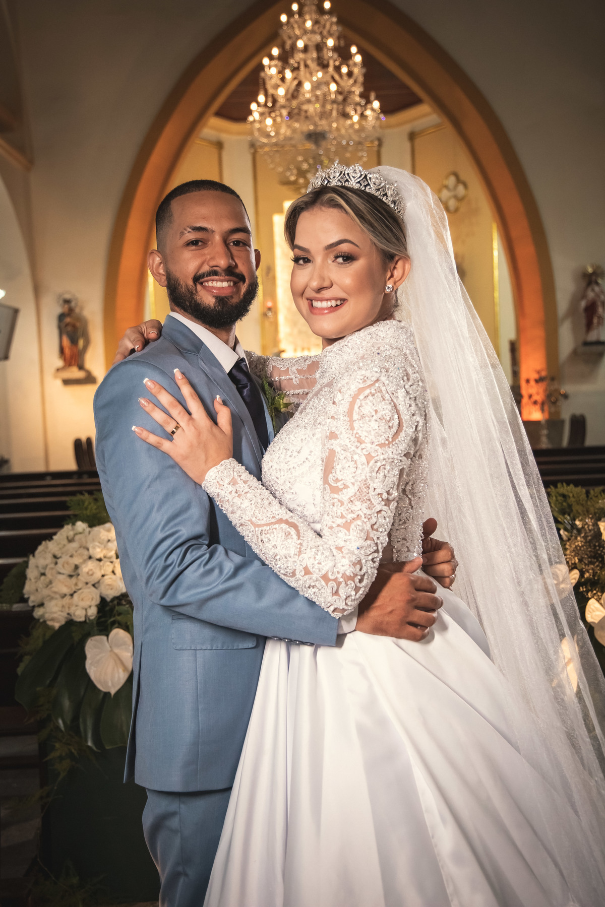 Casamento clássico na Igreja Matris de Toritama-PE