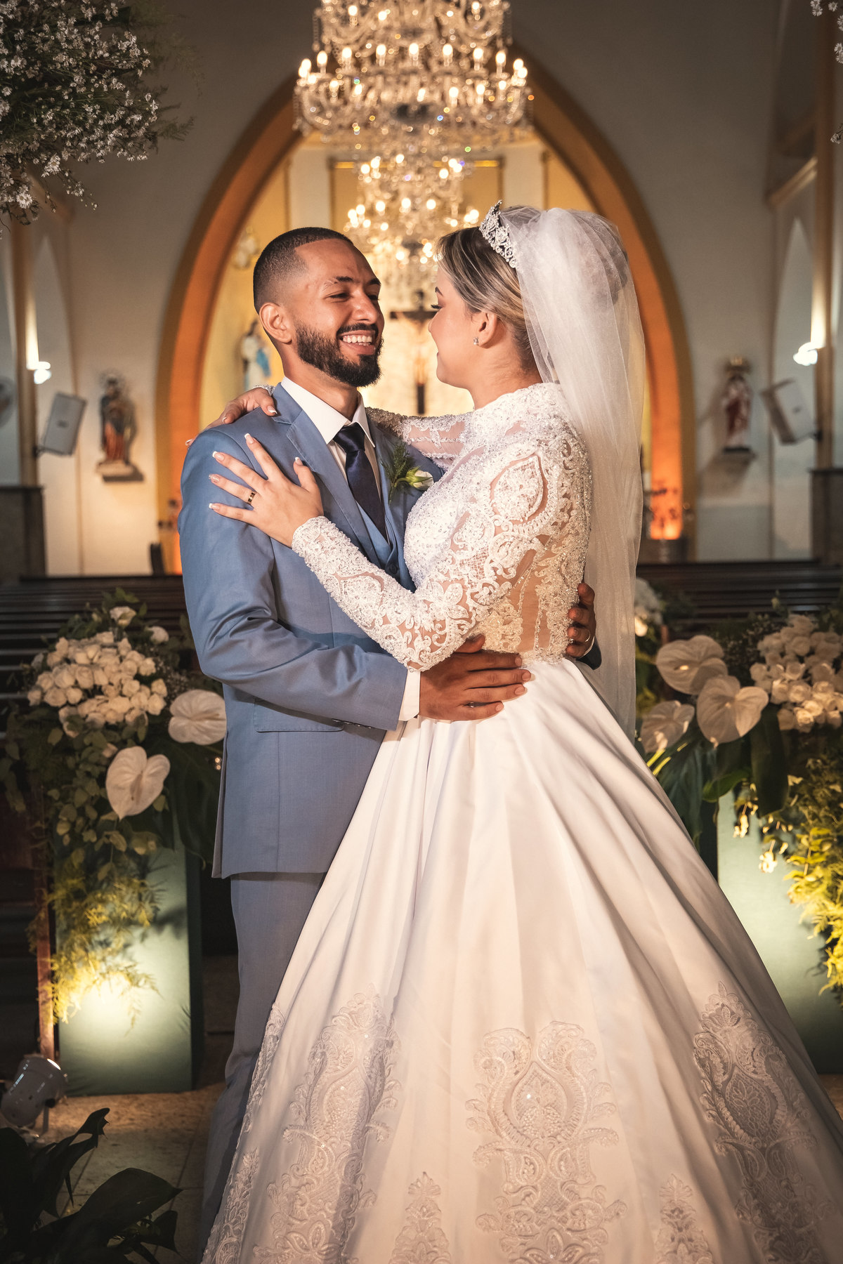 Casamento clássico na Igreja Matris de Toritama-PE
