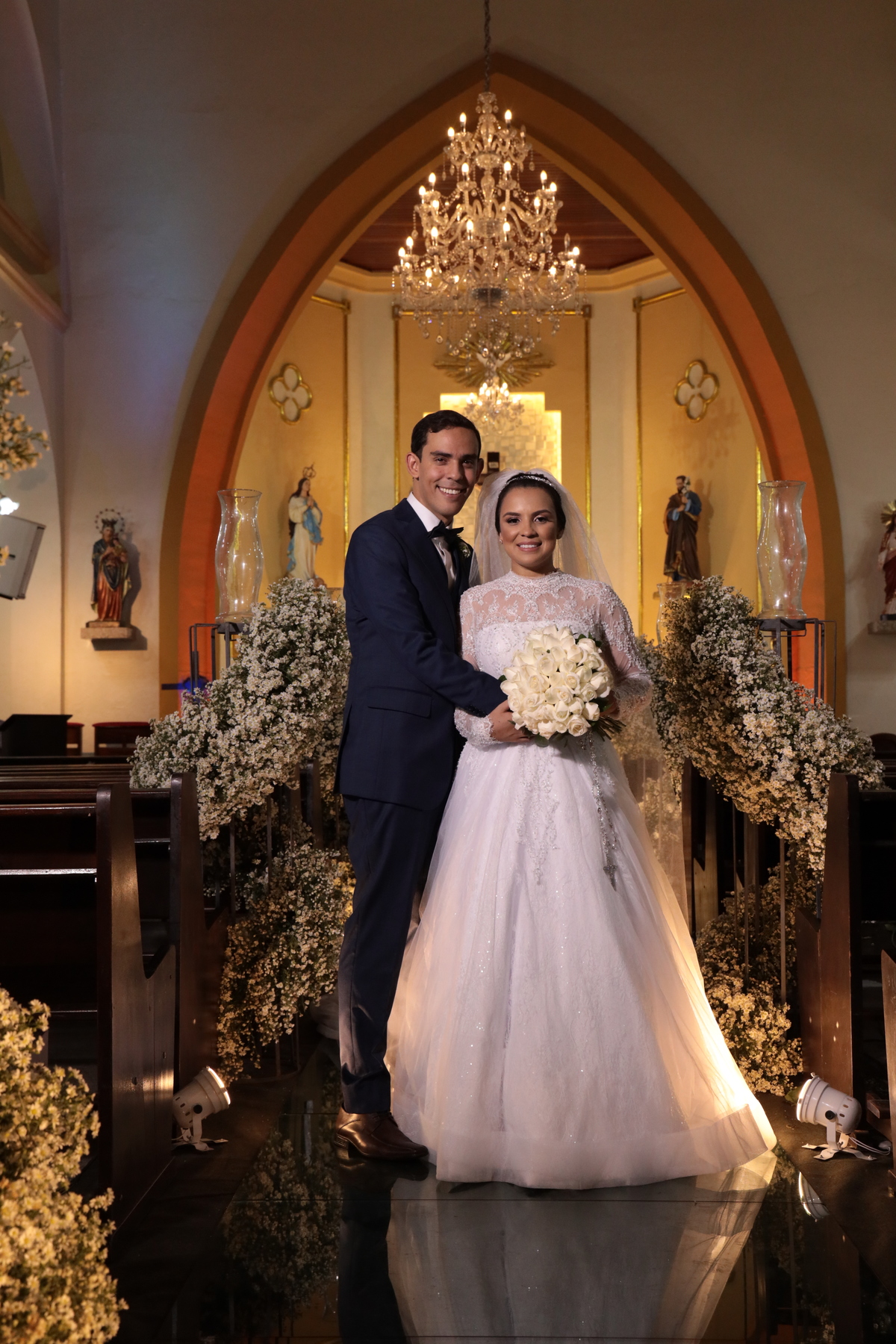 Casamento clássico na Igreja Matriz de Toritama -PE