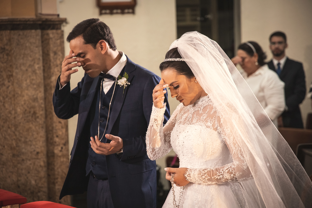 Casamento clássico na Igreja Matriz de Toritama -PE