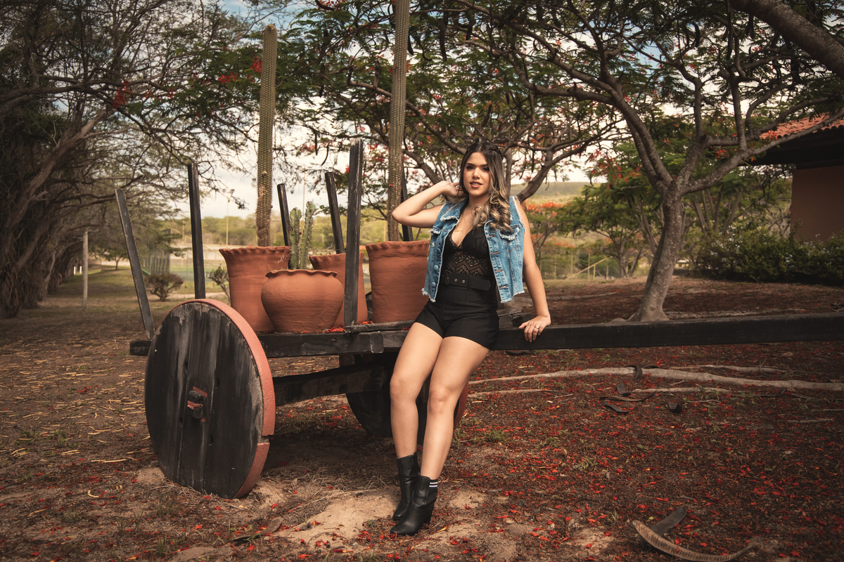 Ensaio Debutante na Fazenda Santa Fé!