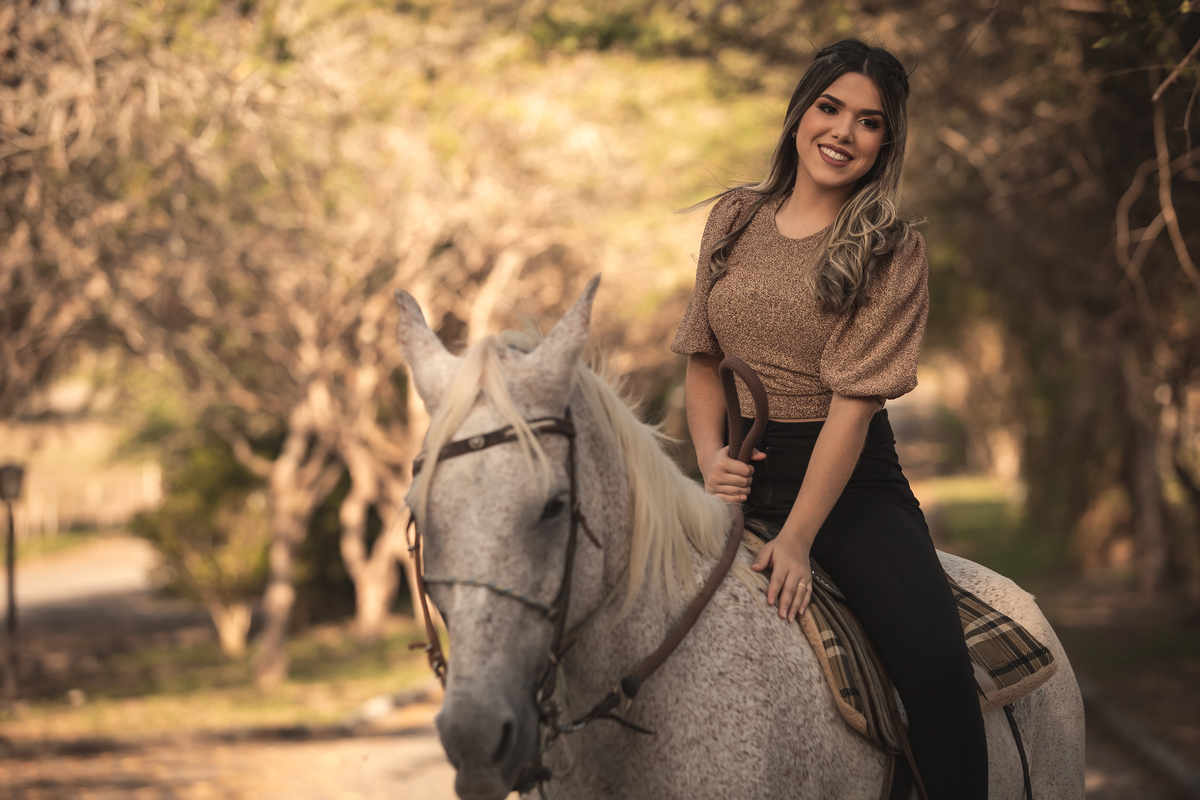 Ensaio Debutante na Fazenda Santa Fé!